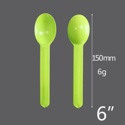 6-inch-Sturdy-Flat-Handle-Soup-Spoon-|-Eco-Friendly-Disposable-Tableware