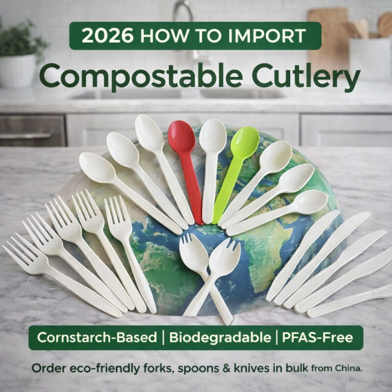 How to Import Compostable Cutlery from China