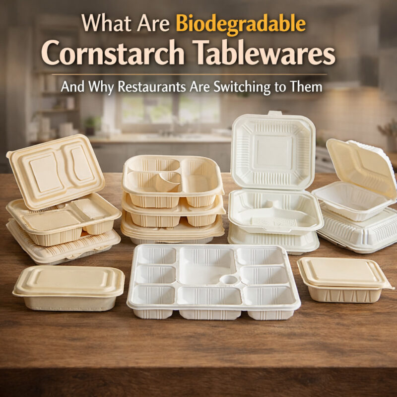 What Are Biodegradable Cornstarch Tablewares and Why Restaurants Are Switching to Them