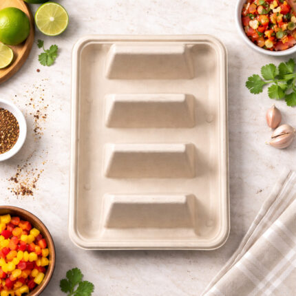 Compostable-Bagasse-Taco-Box
