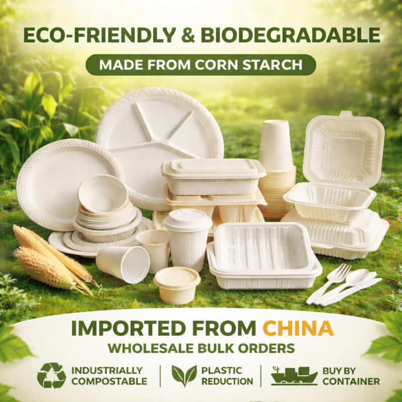 Biodegradable-Cornstarch-Based-Tableware