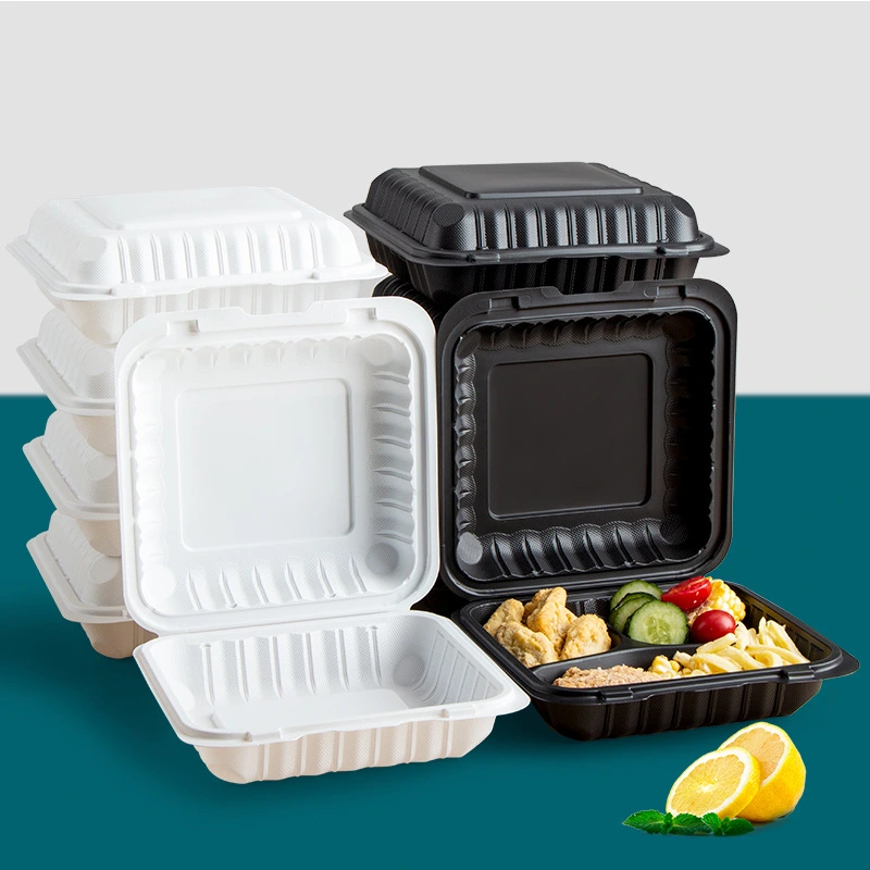 mfpp-clamshell-food-containers-6-8-9-inch-1-and-3-compartment White MFPP clamshell food containers wholesale